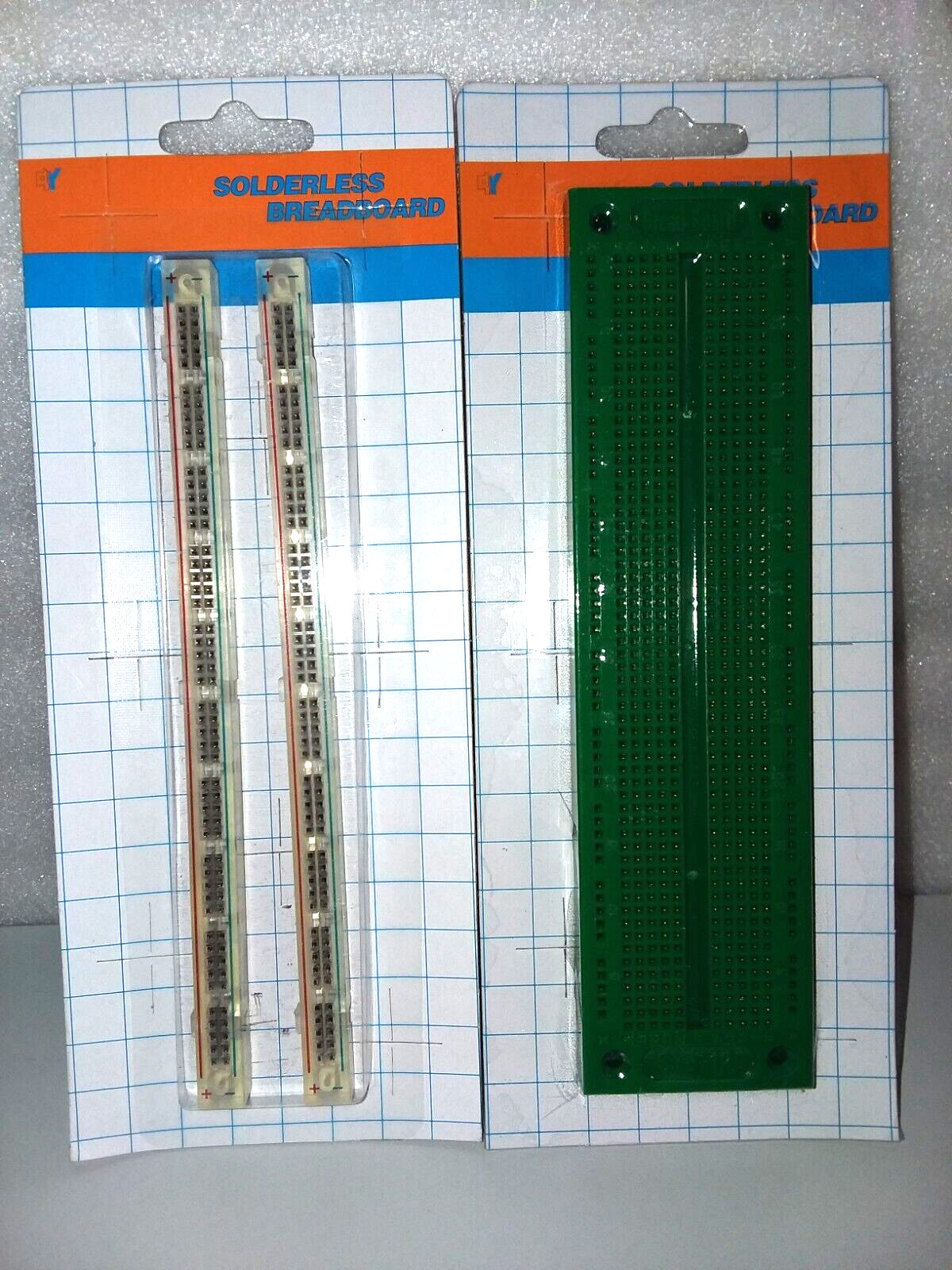Solderless Breadboard 700 Points Plus 2x Power Bus Strip with 100 Tie Points ea.