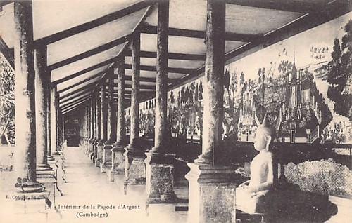 Kambodscha - PHNOM PENH - Innenraum der Silberpagode - Publ. L. Crespin 32 - Bild 1 von 2