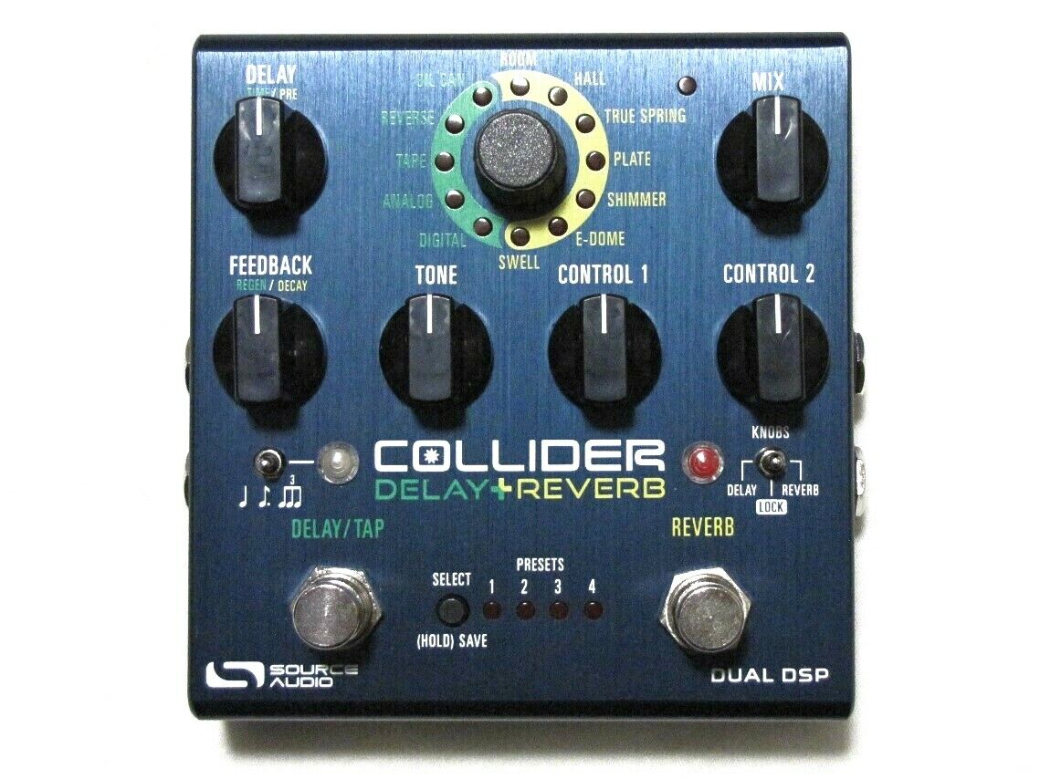 Used Source Audio SA263 Collider Delay Reverb Dual DSP Used Source Audio SA263 Collider Delay Reverb Dual DSP