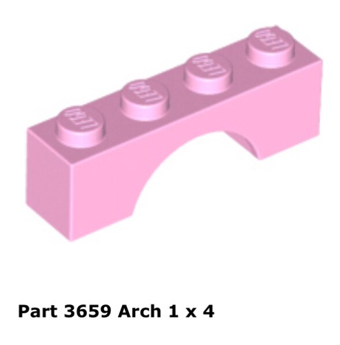 LEGO (x1) ARCH Assorted Sizes / Colors / Configuration (See Descriptions) - Picture 59 of 80