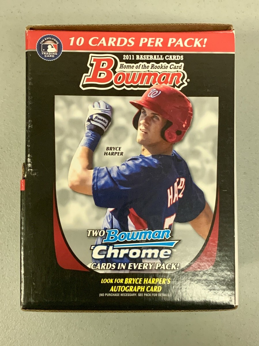 EMPTY* 2011 Bowman RETAIL Gravity Feed Rigid Cardboard Box Bryce