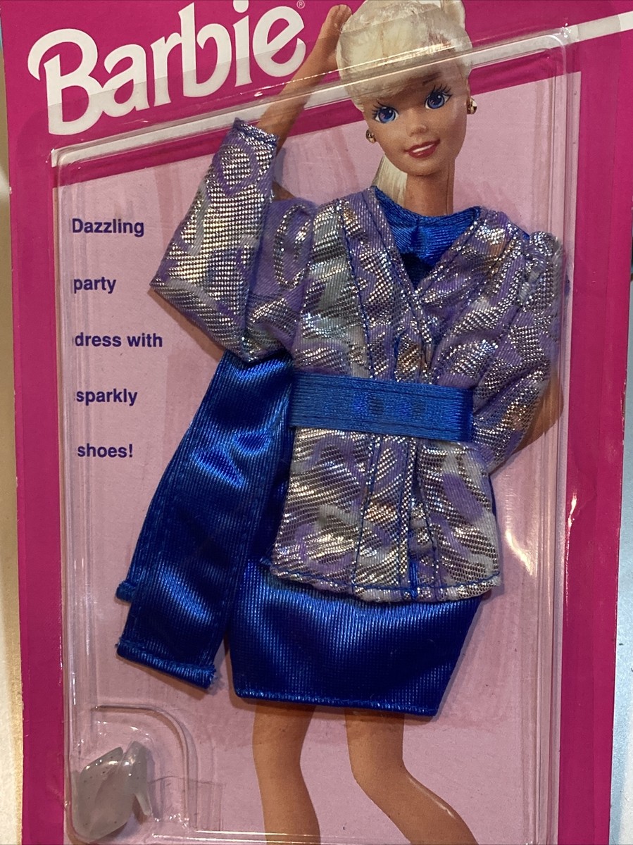Vintage Barbie Sparkle Pretty Easy To Dress Fashions Mattel 68060