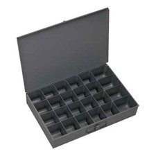 Durham 202-95 Steel 24 Compartment Storage Drawer, 13-3/8" Wide x 9-1/4" Deep