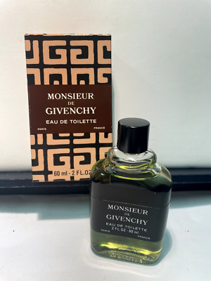 Vintage Givenchy Monsieur De Givenchy Eau De Toilette 60ml Ref 5205