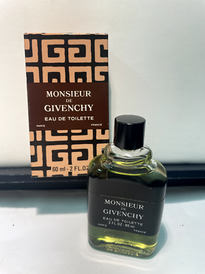 Vintage Givenchy Monsieur De Givenchy Eau De Toilette 60ml Ref