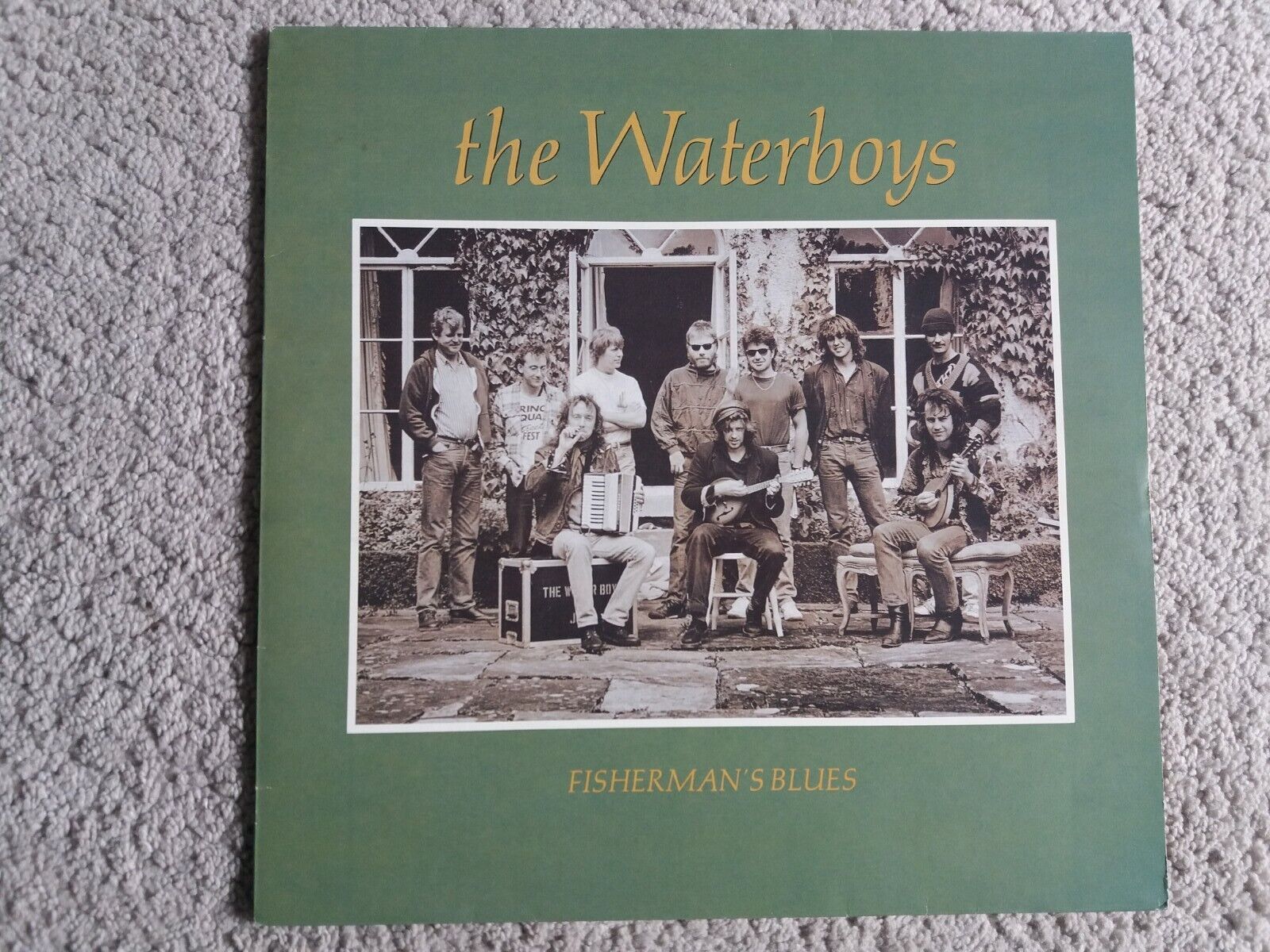 Vinyl 12" LP - The Waterboys - Fisherman's Blues - First Press - Very Gd/Plus Co