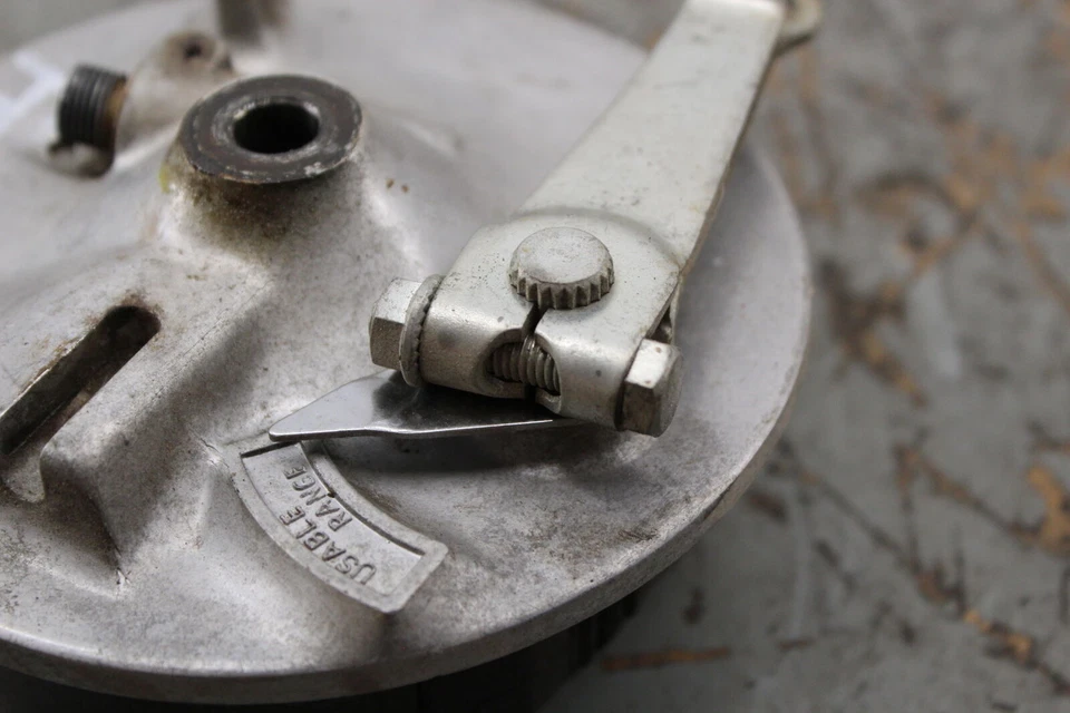 1976 Kawasaki KV100 FRONT BRAKE SHOE SET A232 - Image 3 of 4