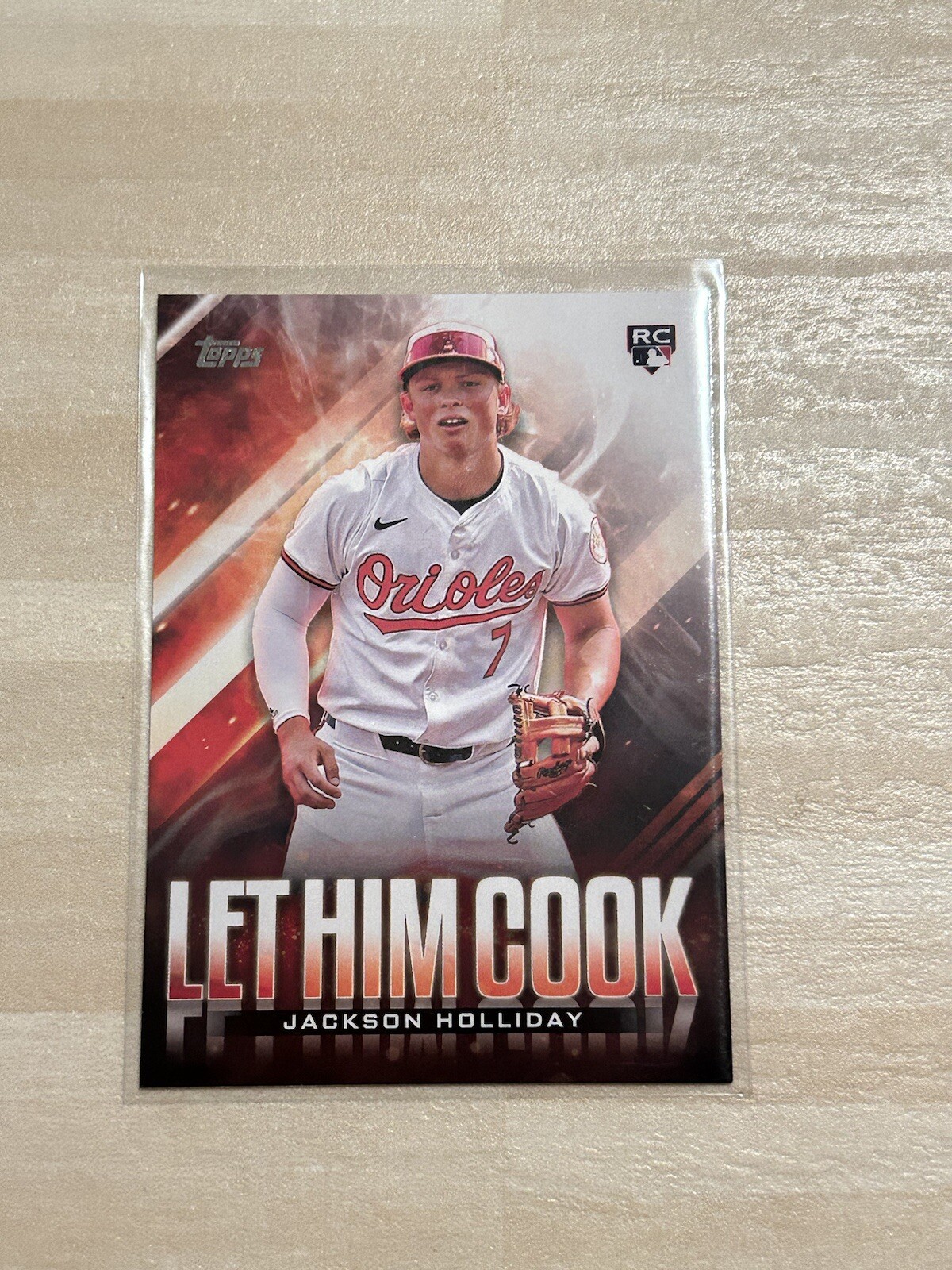 Jackson Holliday ROOKIE 2024 Topps Update Let Him Cook #LHC25 Jackson Holliday