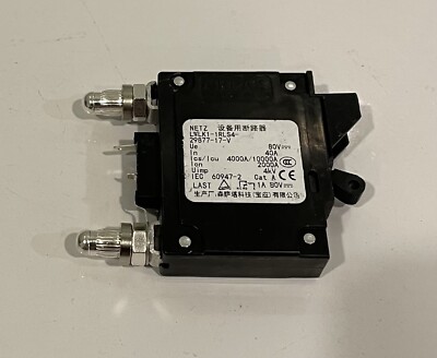 LMLK1-1RLS4-29877-17-V Circuit Breaker 40 Amp Bullet Style NEW! FREE SHIPPING!