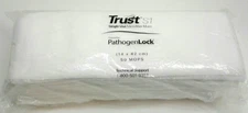 Trust S1 TMMP446016 Single Use Microfiber Mop Pathogen Lock White 14 x 42cm 50pk