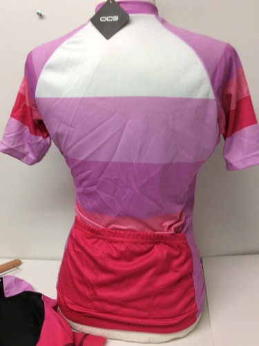 Women's Vixen Four Seasons Short Sleeve Cycling Kit Padded Shorts Set Sz S - Picture 2 of 8