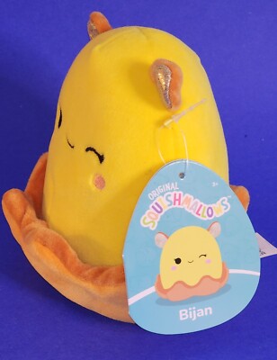 Squishmallows Sealife Deep Sea Squad Bijan the Yellow Dumbo