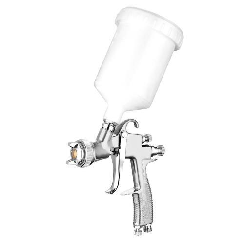 PISTOLA A SPRUZZO HVLP A CADUTA100ml UGELLO 0,8mm - Foto 5 di 8