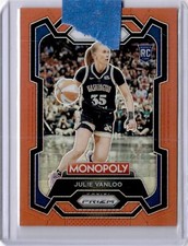 2024 Prizm WNBA - Julie Vanloo  Rookie Numbered #'d #34 Red Prizm /99 (RC)