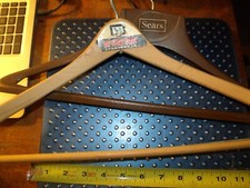 Vintage Sears  Mc Gregor SPORTSWEAR Wooden Suit Hanger advertisement Decor