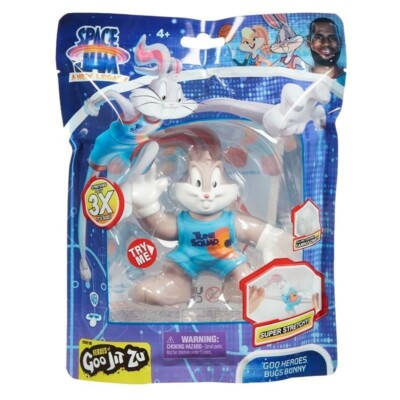 BUGS BUNNY Heroes Of Goo Jit Zu Space Jam A New Legacy Super Stretchy Action Toy