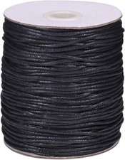 PH PandaHall 2mm Waxed Cord for Jewelry Making 100 Yard Waxed Cotton Cord Thread