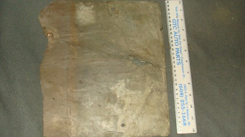 NOT WELCOME Handmade Painted Slate Tile Sign - Picture 8 of 8