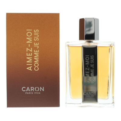 Caron Aimez-Moi Comme Je Suis EDT 125ml Spray Men's - For Him EDT - NEW.