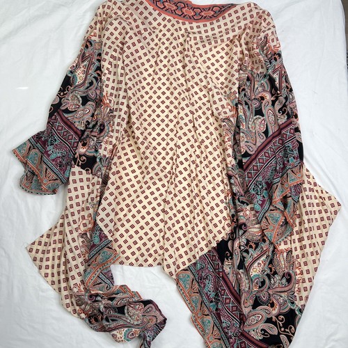 Forever 21 Boho Festival Kimono Midi Staubtuch - Gr. SM A051223 - Bild 2 von 3