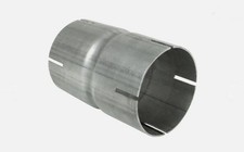 Double Coupler Exhaust Slip Joint - 4.5" (114mm) ID - ALUMINISED STEEL