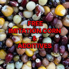 Premium Spod Mix , fresh, 5kg, fishing particle with free imitation corn 2.95 per kilo