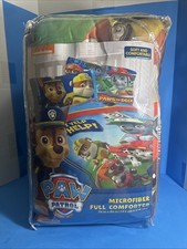 Paw Patrol Microfiber Soft Full Size Comforter 76  x86  New Bedding