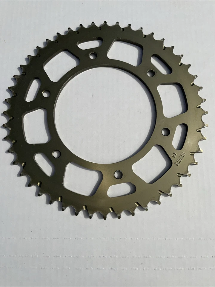 Piñón de aluminio Pro Taper 48T gris MX Honda CR125R CR500R CRF250R 022972 Foto 3 de 4