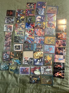 Huge RARE 1990’s Superhero Card Lot Marvel Universe Lady Death 1994 Flair Lot