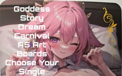 Goddess Story Dream Carnival A5 Art Boards Double-Sided Waifu Anime