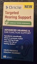 Oricle Targeted Hearing Support Advanced Hearing & Ear Function Support New