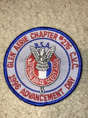 Boy Scout BSA 1996 Clinton Valley Michigan Council NESA Glen Aerie Chapter Patch