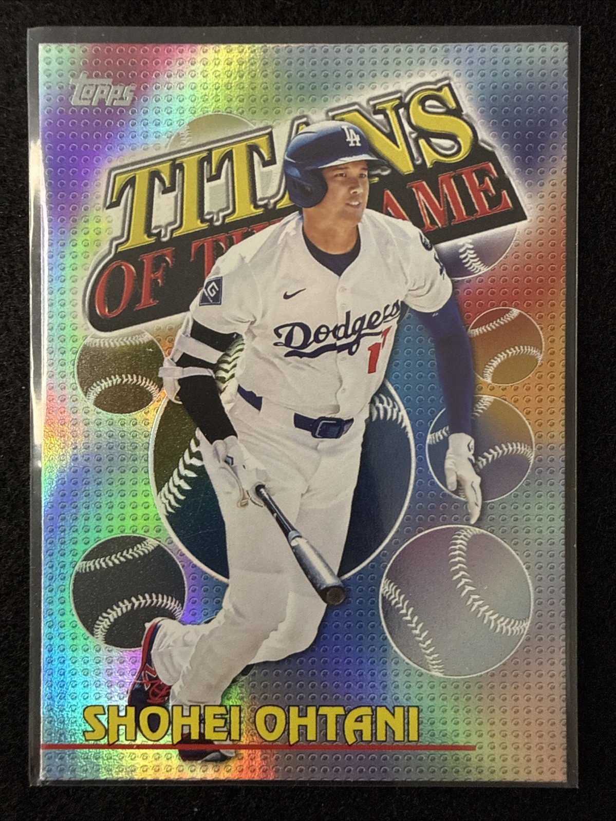 MLB 2026 Topps  Series 1-Shohei Ohtani - Titans Of The Game - Refractor - TOG-1