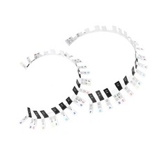 Removable 88 Key Piano Keyboard Note Labels Colorful Notes Guide Letters Sticker