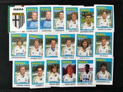 KOMPLETTES SET TEAM TEAM PARMA EUROFLASH FIGUREN FUSSBALL 93 1993 KEIN PANINI