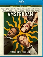 Amsterdam Blu-ray Michael Shannon Margot Robbie Christian Bale Robert De Niro