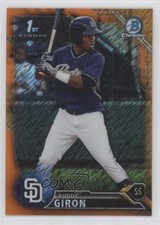 2016 Bowman Chrome Prospects Orange Shimmer Refractor 16/25 Ruddy Giron 0v0