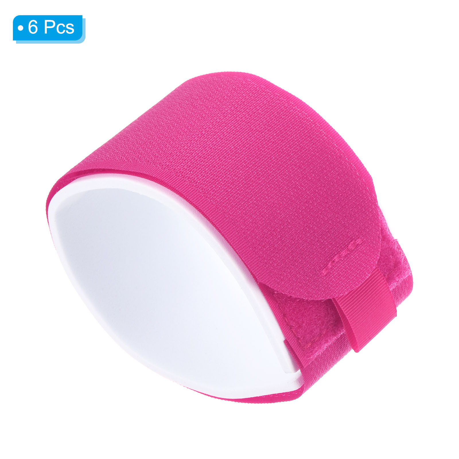 SALOMON Cinghia Porta Sci 47cmx5 5cm Confezione da 6 Cinghia per Scarponi da Snowboard Rosso Rosa