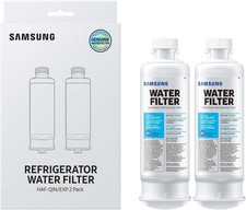 Samsung Genuine Refrigerator Water Filter HAF-QIN/EXP 2 Pack DA97-17376B Sealed