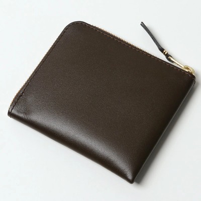 Wallet COMME des GARCONS L-shaped ZIP Wallet ARECALF SA3100 brown