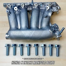Intake Manifold Hardware Kit 8 Bolts For Honda Acura Civic RSX K20 K24 Engines