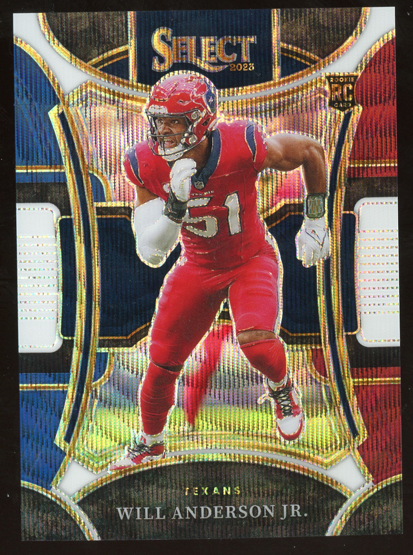 2023 Panini Select Tri-Color Prizm #437 Suite Level Will Anderson Jr. /149
