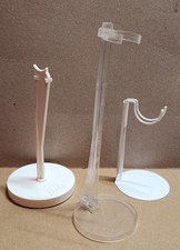 Doll Stands - Two Barbie Plastic - One Generic Metal Great Condition
