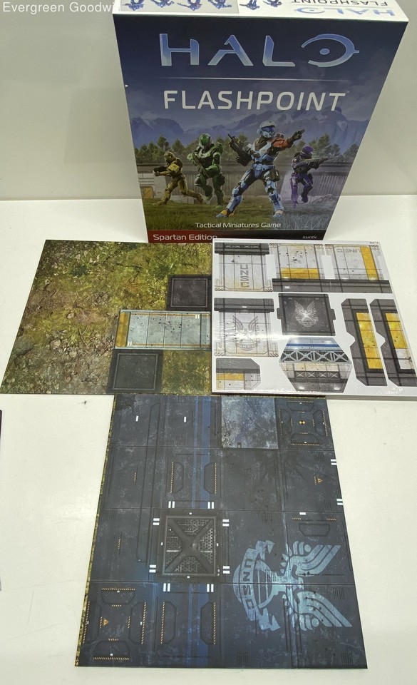 HALO FLASHPOINT UNSC BASE TERRAIN SET Gioco Da Tavolo Mantic
