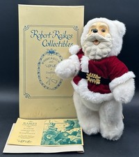 Raikes Bears 14 St Nicholas Bear Santa Claus Hand Signed Christmas