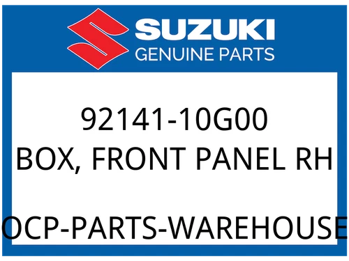 BOX, FRONT PANEL RH