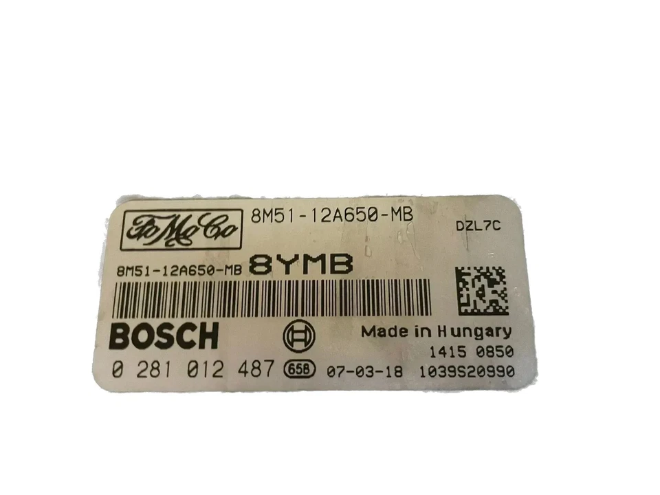 Original Ford Focus MK2 Steuergerät Diesel Set 8M5112A650MB - Bild 2 von 4