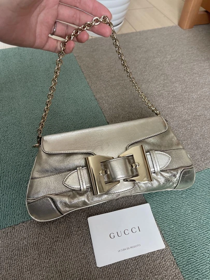 sac à main bandoulière chaîne argent gucci #PGJBNY