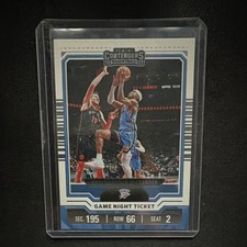 2023-24 Panini Contenders Shai Gilgeous-Alexander Game Night Ticket #11 