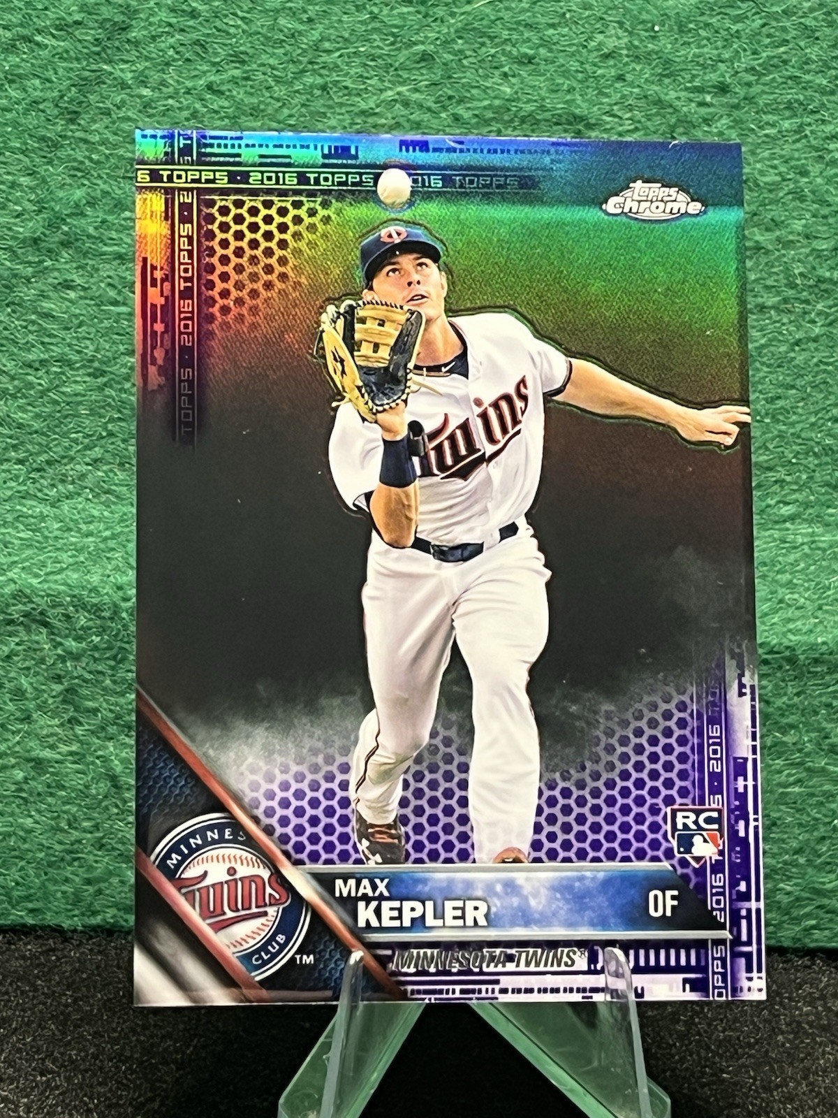 Max Kepler 2016 Topps Chrome #138 Purple Refractor /275 (RC)